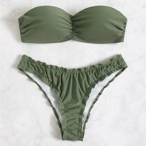 Olive Green Swim Suit